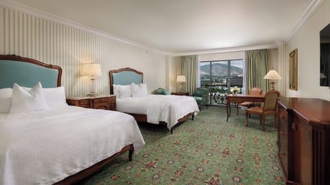 Bedroom. Interior and views may vary based on location and availability