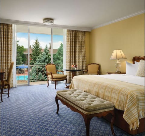 Bedroom. Interior and views may vary based on location and availability