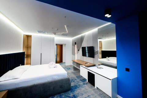 Deluxe Double Room, Courtyard View | Egyptian cotton sheets, premium bedding, down comforters