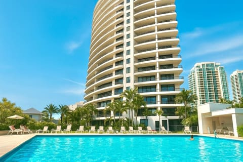 Beachfront hotel