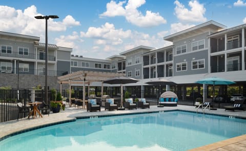 Outdoor living at its best.  Relax by the pool or grill & dine under the stars. 