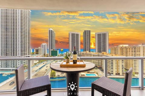 Apartment and balcony views
