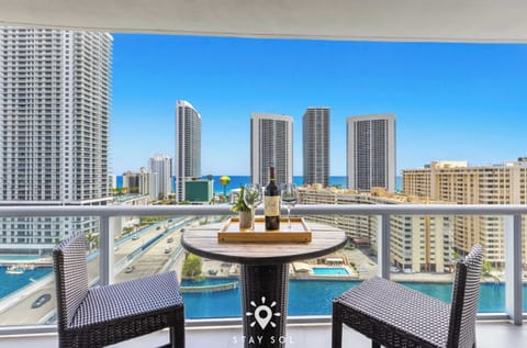 Apartment and balcony views