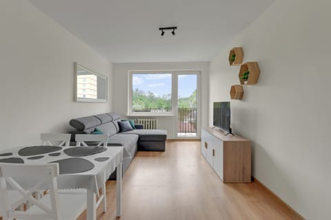 Deluxe Apartment, Sea View | Living area