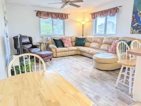 Cozy living room seating for the whole family