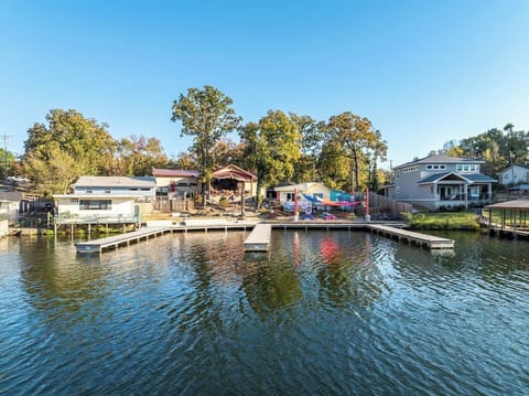 View from the Lake of Sam's Pizza Pub.  Check out their Menu, you will definitely want to pop in for Lunch, Dinner, Brunch on a Sunday and a Cold Beverage!