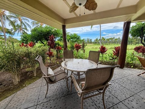 Second table with golf course view