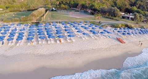 Private beach, sun loungers, beach umbrellas, beach volleyball