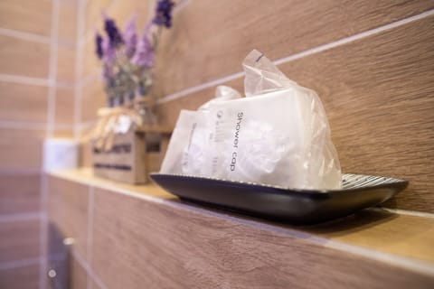 Triple Room | Bathroom | Shower, free toiletries, hair dryer, bathrobes