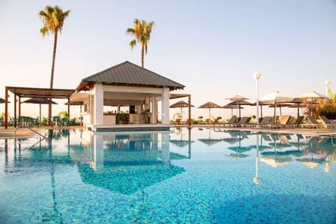 Swim-up bar