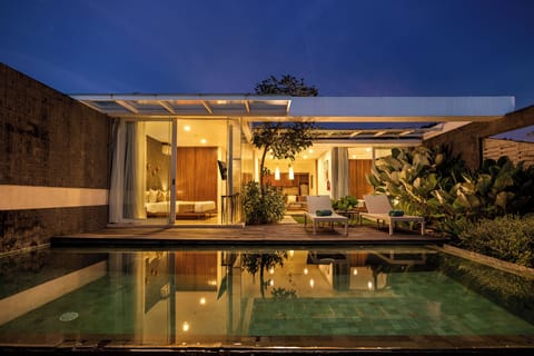 Two Bedroom Garden Villa | Living area | LCD TV