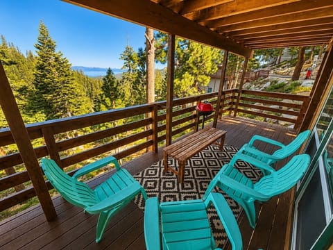 Views of Lake Tahoe from the deck!