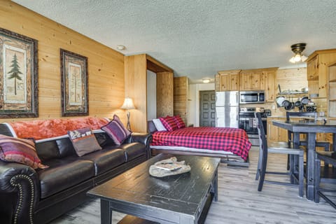 Granby Vacation Rental | 1BR | 2BA | 675 Sq Ft | Steps to Enter