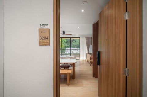 Interior entrance
