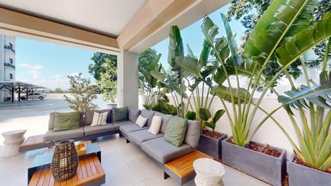Luxury Apartment, Balcony, Pool View | Terrace/patio