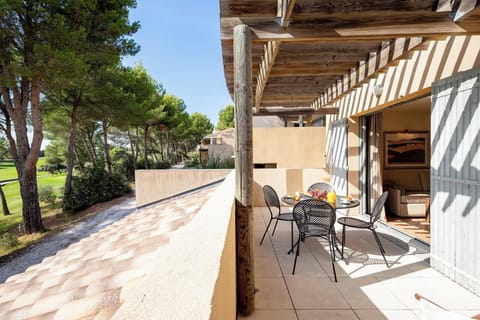 Step outside to your private terrace and soak up the warmth of the Luberon sun.