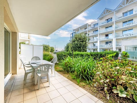 This apartment may feature a balcony or a terrace.