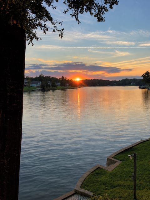 waterfront location, peaceful 
views, and a memorable sunset experience.