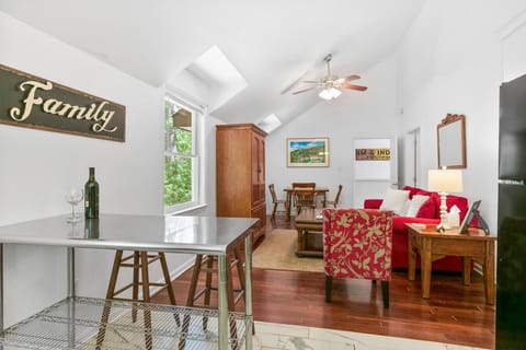 bright space with high ceilings