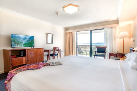 Water View King Room | Premium bedding, in-room safe, individually furnished, desk
