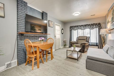 Living Area | Wall Mounted TV | Dining Table