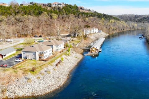 A view of the surrounding area with Fall Creek Marina - Boat Rentals, Fishing Guides and More!  *Please note: Condo building is 2nd tier.