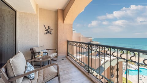 Ocean views from the balcony.