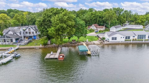 Bring a boat to enjoy Paw Paw Lake to the fullest.