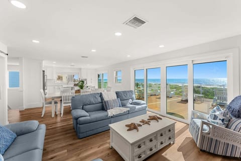 Spacious open layout with stunning oceanfront views