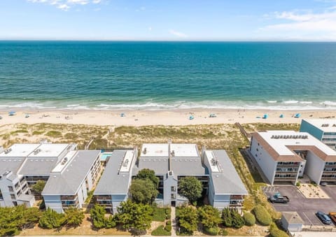Ariel View of Direct Ocean Front Condo