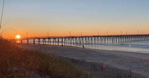 Sunrise view from the crossover of your private beach access.