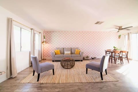 Relax and unwind in the spacious living room!