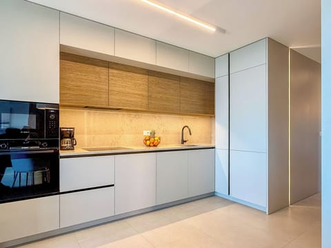 Apartment (A1) | Private kitchen | Espresso maker, fridge, microwave, oven