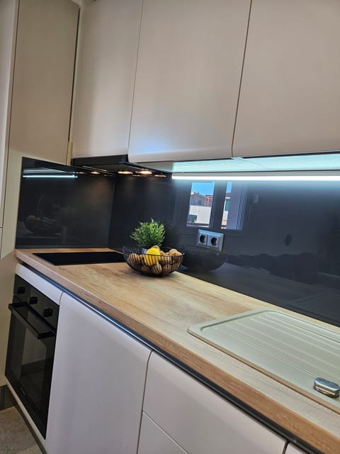 Apartment (A1) | Private kitchen | Fridge, oven, stovetop, dishwasher