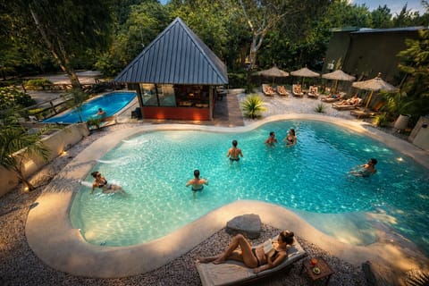 Comfort Cabin, Garden View | Pool | 2 outdoor pools