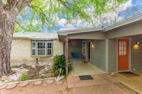 Front yard and entry.