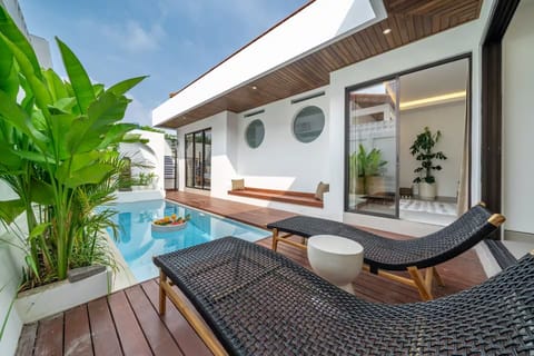 Design Villa, 2 Bedrooms, Private Pool | Pool | Outdoor pool, pool umbrellas, sun loungers