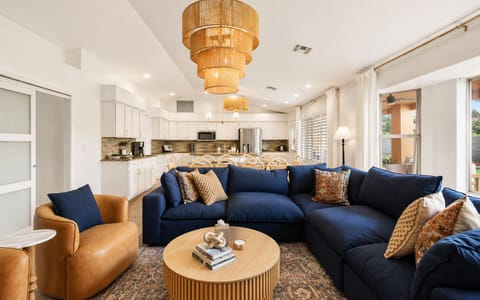 A bright, open space designed for gathering—comfortable, elevated, and connected to the heart of the home.