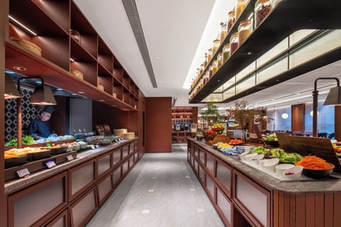 Daily buffet breakfast for a fee