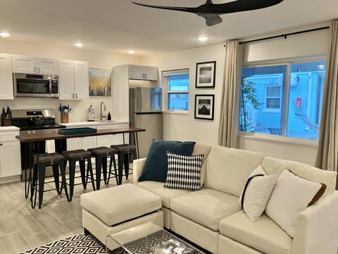 Living area and kitchen - Suite 2