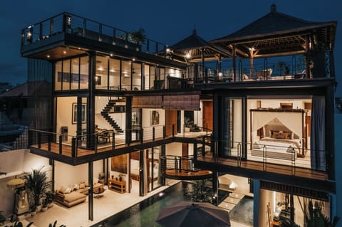Front of property - evening/night