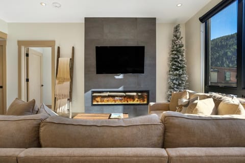 Condo, Multiple Beds (One Riverfront 106, 2BD Townhome with) | Living area