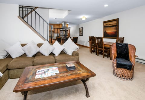 Condo, Multiple Beds (Spruce Way 209, 2BD East Vail Condo) | Living area