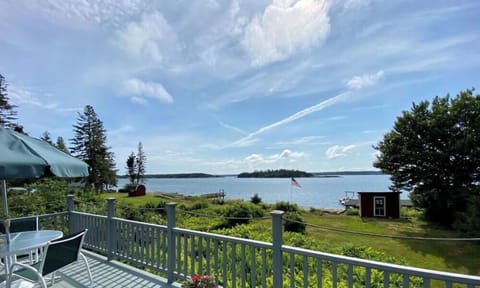 The view from the deck
