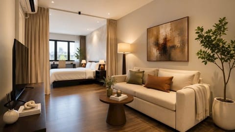 Suite | Premium bedding, memory foam beds, free WiFi, bed sheets