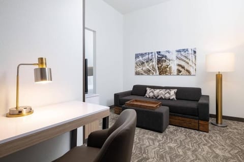Sip a drink and lounge under warm, inviting lighting.