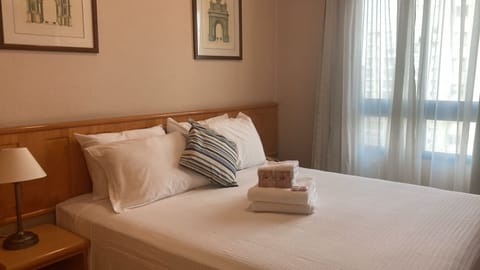 Comfort Apartment, City View | Laptop workspace, blackout drapes, soundproofing, iron/ironing board