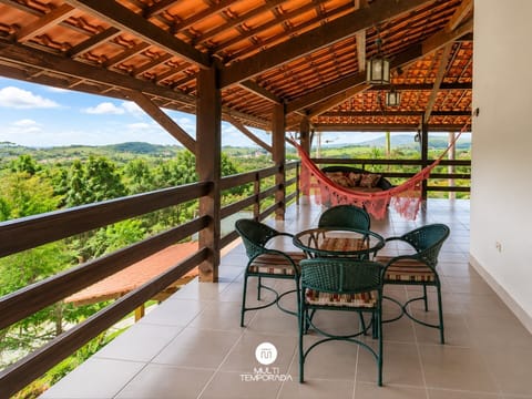 Chácara Maria Luiza c/ Piscina - Gravatá/PE | Outdoor dining