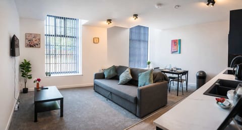 Open plan living space