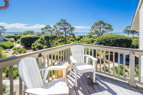 Welcome to Duneside Angel, an oceanfront villa with serene ocean views on Kiawah Island, South Carolina.